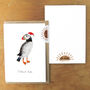 Atlantic Puffin Christmas Cards, thumbnail 2 of 8