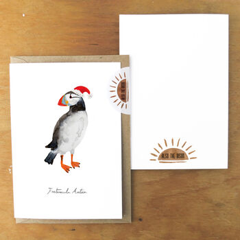 Atlantic Puffin Christmas Cards, 2 of 8