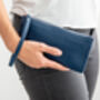 Personalised Navy Clutch Bag, thumbnail 1 of 3