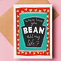 Baked Bean Tin Funny Valentine Card, thumbnail 1 of 2