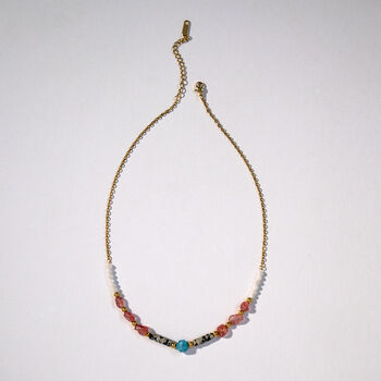 Spotted Bead And Chain Necklace, 4 of 4