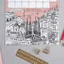 2026 City Drawings Calendar, thumbnail 3 of 5