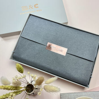 Blush Floral Stationery Box, 8 of 10