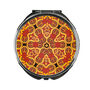 Intricate Red Medieval Design Compact Mirror Set, thumbnail 3 of 7