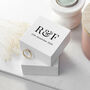 Personalised Couple’s Initials Double Ring Box, thumbnail 3 of 4