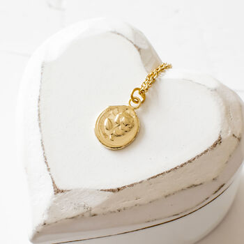 Rose Coin Necklace, 4 of 8