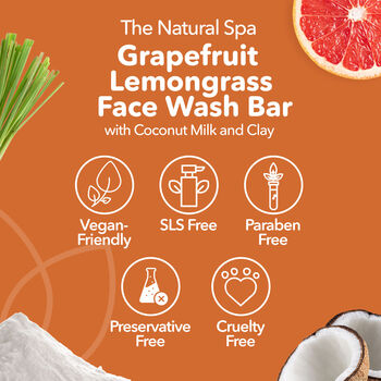 Grapefruit Lemongrass Face Wash Bar, 6 of 11