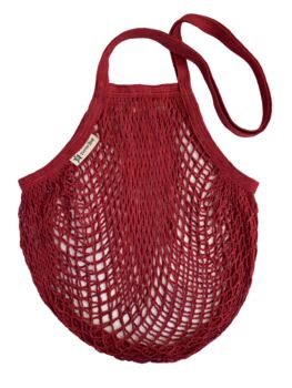 Vegetable Dye Long Handle Reusable String Bag, 7 of 7