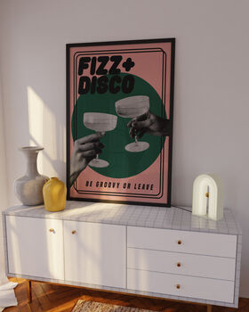 Fizz And Disco Print, 4 of 12