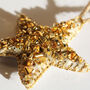 Hand Embroidered Star Christmas Decoration, thumbnail 8 of 12