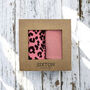 Tokyo Leopard And Pink Sock Gift Box, thumbnail 1 of 4