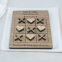 Wedding Games In Walnut And Oak Veneer, thumbnail 5 of 5