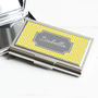Personalised Grecian Key Business Card Case, thumbnail 1 of 7