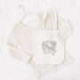 Mushroom, Frog And Butterfly Natural Cotton Tote Bag, thumbnail 1 of 2
