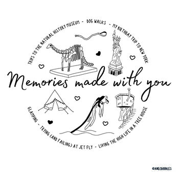 Memories With You Bespoke Print, 6 of 11