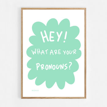 Hey! What Are Your Pronouns? Print, 6 of 8