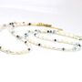 Simple Pearl And Gemstone Beaded Necklace, thumbnail 8 of 12