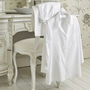 Women's White Cotton Personalised Pyjama Set, thumbnail 1 of 3