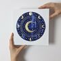 Personalised Zodiac Moon Celestial Constellation Print, thumbnail 1 of 12
