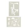 Animal And Reptile Stencil Set, thumbnail 6 of 11