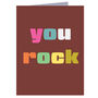 Mini You Rock Card, thumbnail 2 of 5