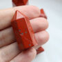 Red Jasper Tumbled Crystal Stone Grounding Confidence, thumbnail 5 of 9