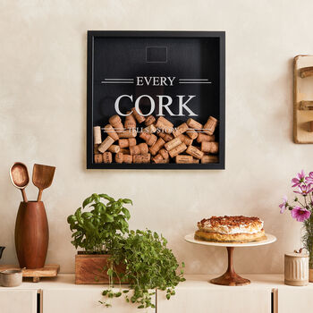 Wine Champagne Cork Collector Frame Home Decor, 2 of 11