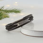 Men's Multi Strand Personalised Leather Bracelet, thumbnail 5 of 8