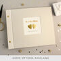 Personalised Hand Foiled Hearts Wedding Photo Album, thumbnail 1 of 12