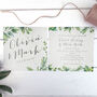 Botanical Garden Wedding Stationery, thumbnail 3 of 11