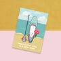Stand Up Paddle Board Mother's Day Card, thumbnail 2 of 3