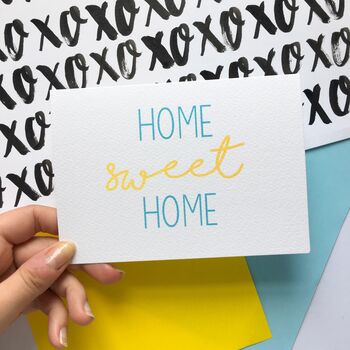 New Home Card 'Home Sweet Home', 4 of 4
