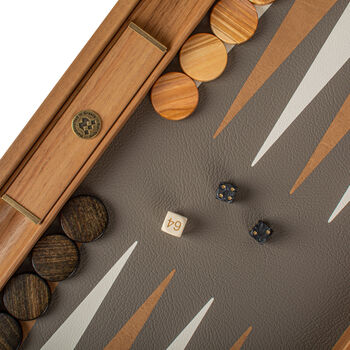 Manopoulos Snake Tote 19'x12' Backgammon Set, 12 of 12