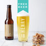 Personalised 18th Birthday Name And Age Beer Glass, thumbnail 1 of 5