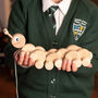 Personalised Wooden Caterpillar Pull Along Toy, thumbnail 4 of 6