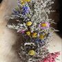 Pink And Blue Dried Flower Garland, thumbnail 3 of 3