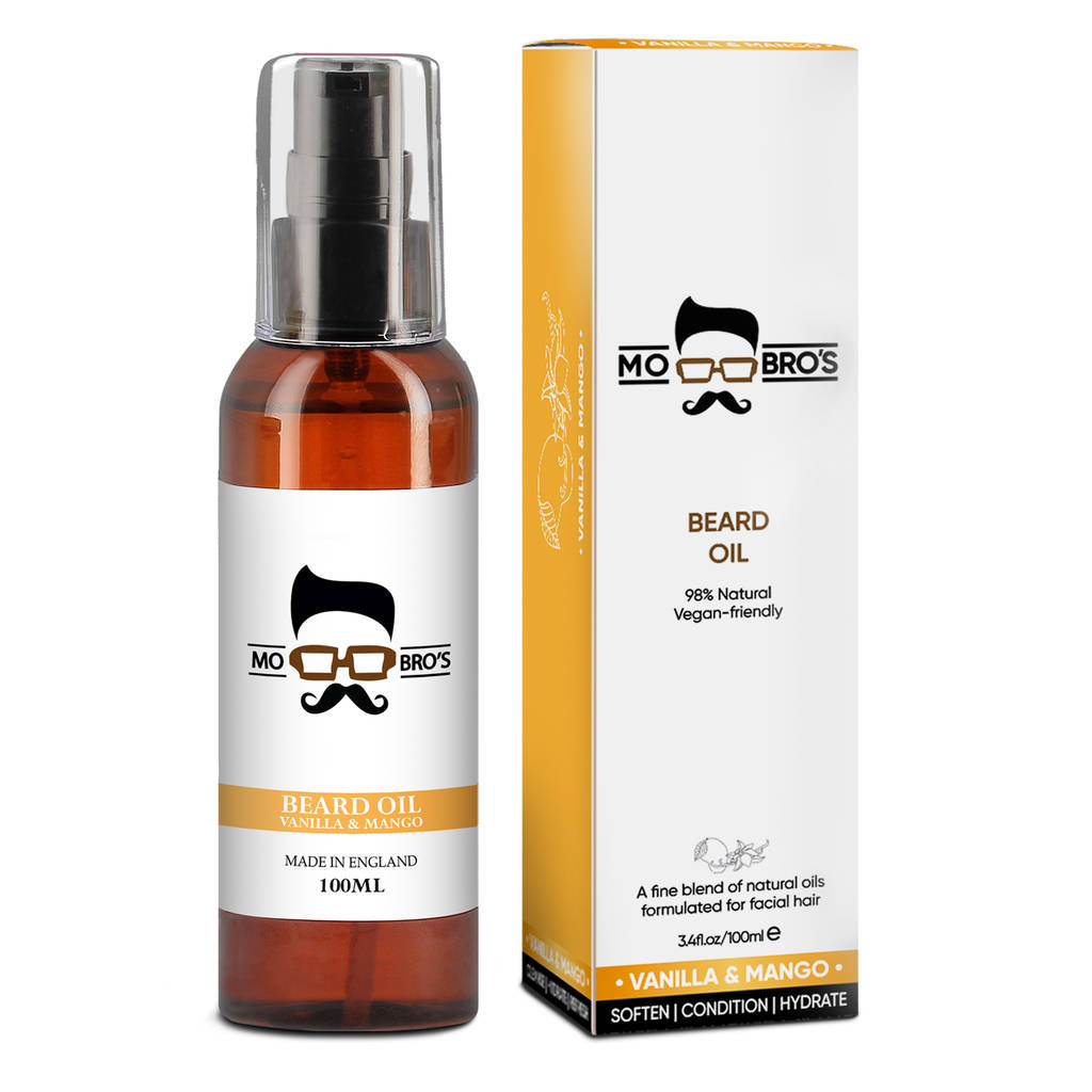 beard oil for conditioning, softening, hydrating 100ml by mo bro's