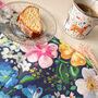 Floral Organic Cotton Tea Towel, thumbnail 3 of 4