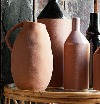 Tall Or Short Organic Sandstone Jug Vase, 5 of 6