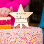 Personalised 1st Holy Communion Star Cake Topper, thumbnail 1 of 7