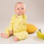 Lemonade Zipped Sleepsuit, thumbnail 1 of 5