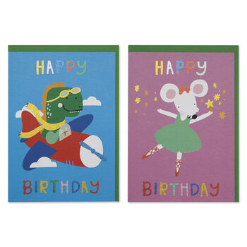 Brilliantly Playful Children's Birthday Card Set, 4 of 6