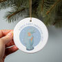 Baby's First Christmas Personalised Decoration, thumbnail 1 of 3