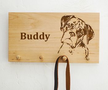 Personalised Dogs Lead Holder, 4 of 6