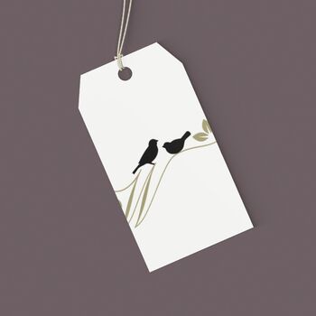 Elegant Bird On Branch Gift Wrapping Paper, 3 of 6