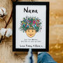 Personalised Nana Or Grandma Is Just Like Mum Print, thumbnail 3 of 4