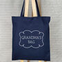 Grandma's Bag Natural Organic Cotton Bag, thumbnail 4 of 7