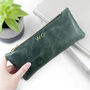 Monogrammed Luxury Leather Pencil Case, thumbnail 12 of 12