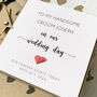 Personalised Wedding Day Card For Groom, thumbnail 2 of 2