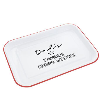 Personalised Baking Tray For Dad, 5 of 6